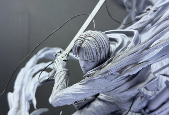 进击的巨人 - 利威尔对阵兽之巨人