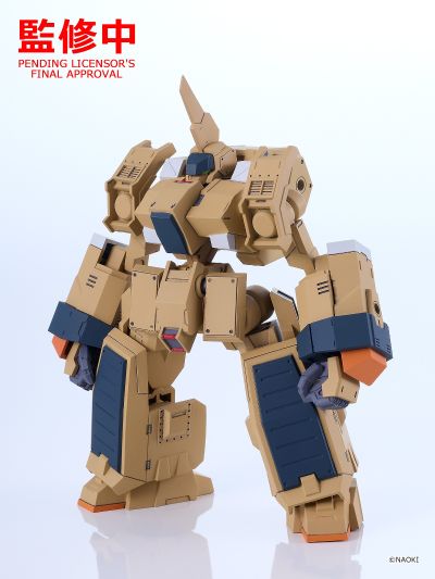 MODEROID TITANOMACHIA SIDE:CC 浮士德伯爵 （土黄色）／（灰色补土涂装）