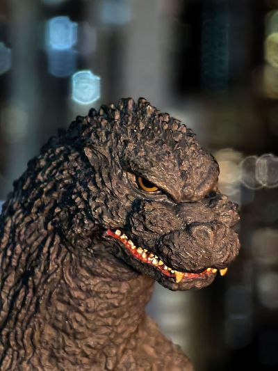 东宝30厘米系列 酒井祐司造型杰作 哥斯拉大战碧奥兰蒂 哥斯拉（1989） 第四种警戒态势 「大阪登陆」闭口版