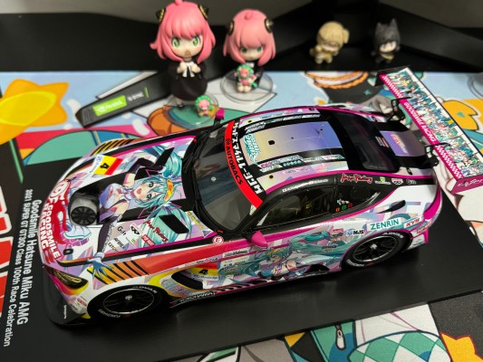GOODSMILE 初音未来 AMG 2021 SUPER  GT参战100战纪念款 良笑线上限定版