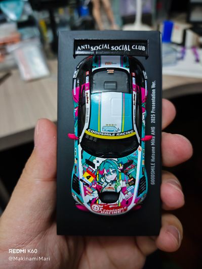 初音未来 GT企划 1/64 GOODSMILE 初音未来 AMG 2025 开幕战