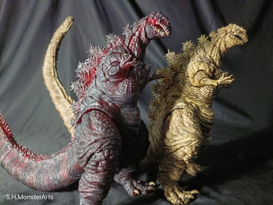 S.H.MonsterArts 新哥斯拉 哥斯拉（2016） 第四形态 哥斯拉官方商城限定配色