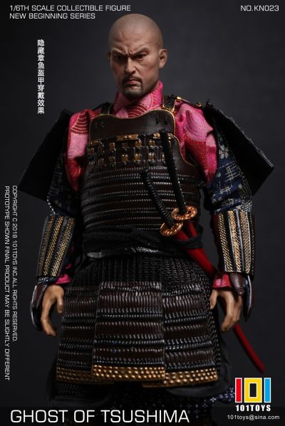 101TOYS 1/6 NO.KN023 新起点系列 GHOST OF TSUSHIMA 武士三人套装