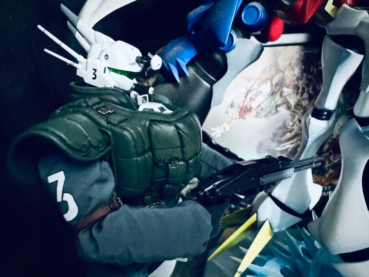 3Z0506 ROBO道 机动警察 英格拉姆3号机 反应装甲