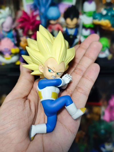 龙珠大魔 超级赛亚人3小贝吉塔 附带背景板的珍藏人偶