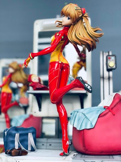 新世纪福音战士 正版收藏级雕像 式波·明日香·兰格雷