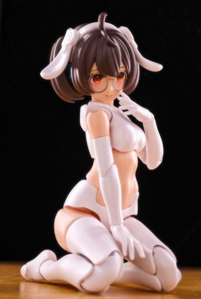 M.S.G モデリングサポートグッズ E105S メガネフレーム4・シルバー