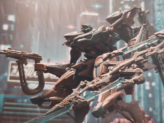 30MM 机战佣兵VI 境界天火 许耐德 NACHTREIHER/40E 钢铁迷雾