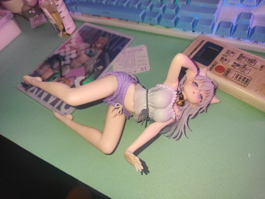 Desktop Cute 不时用俄语小声说真心话的邻桌艾莉同学 艾莉〜猫耳居家服〜