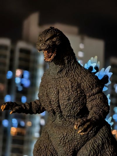东宝30厘米系列 酒井祐司造型杰作 哥斯拉大战碧奥兰蒂 哥斯拉（1989） 第四种警戒态势 「大阪登陆」
