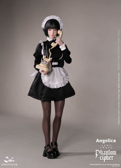 DAMTOYS 1/6原创故事珍藏人偶-魅影密令：零迹潜行-安洁莉卡 可动人偶