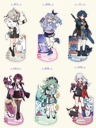 RISE UP+系列 崩坏：星穹铁道 小不点猫猫系列手办 刃