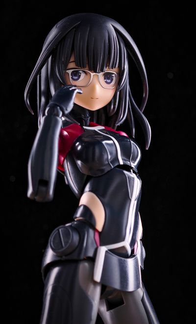 M.S.G モデリングサポートグッズ E105S メガネフレーム4・シルバー