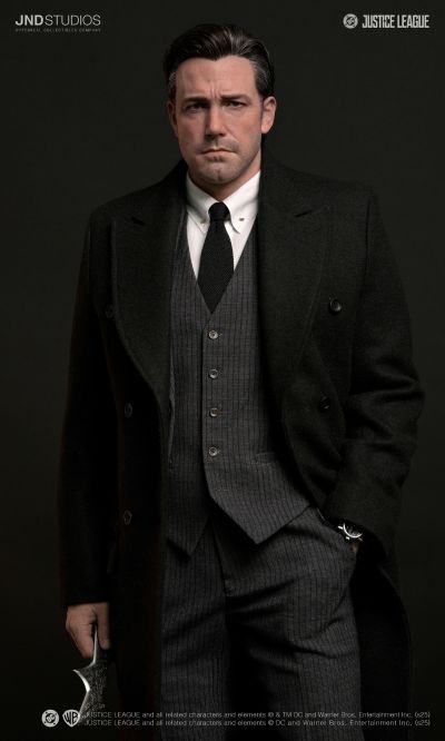 JND Studios DC宇宙 正义联盟电影 蝙蝠侠 布鲁斯·韦恩 1:3 雕像（本·阿弗莱克 单人 & 双人版）