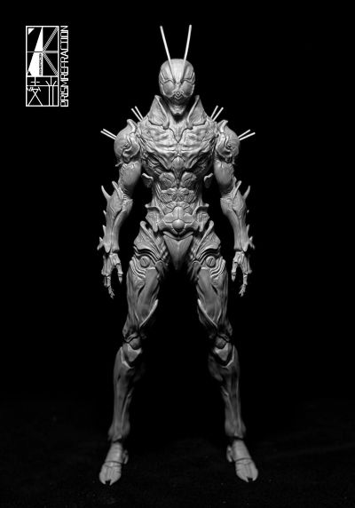 蝗虫型一号 全身像