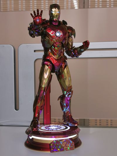 《钢铁侠2》钢铁侠Mark 4 (幻彩几何版)1:6比例合金珍藏人偶