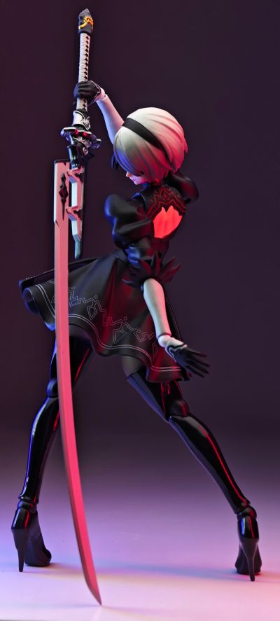 figma#643 尼尔：自动人形（动画版） 2B（寄叶二号B型）