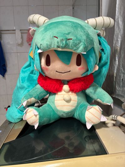 初音未来 龙年2024 Fuwa Petit可爱软绵绵玩偶 LL尺寸