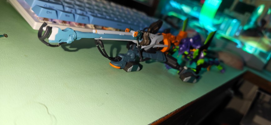 布鲁可超动积木人-传奇版-新世纪福音战士零号机(改)