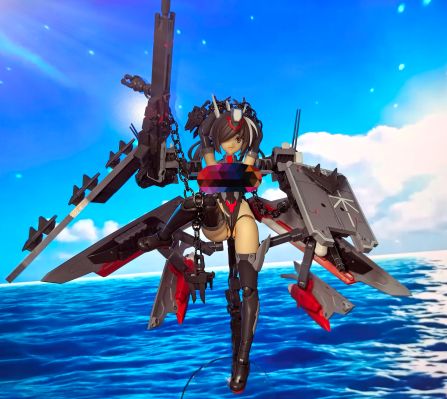 机甲少女 初云 驱逐舰