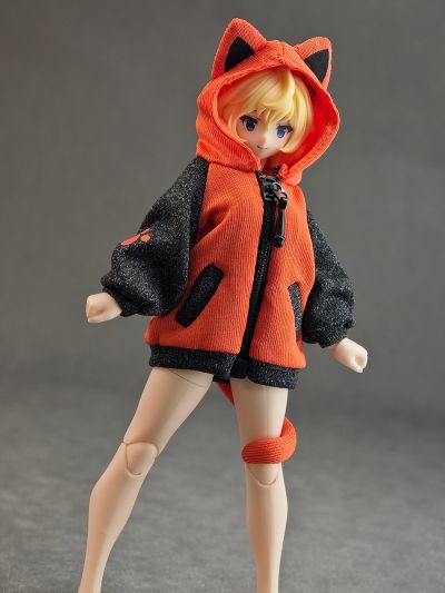 派对动物女孩 家居服 猫咪连帽衫