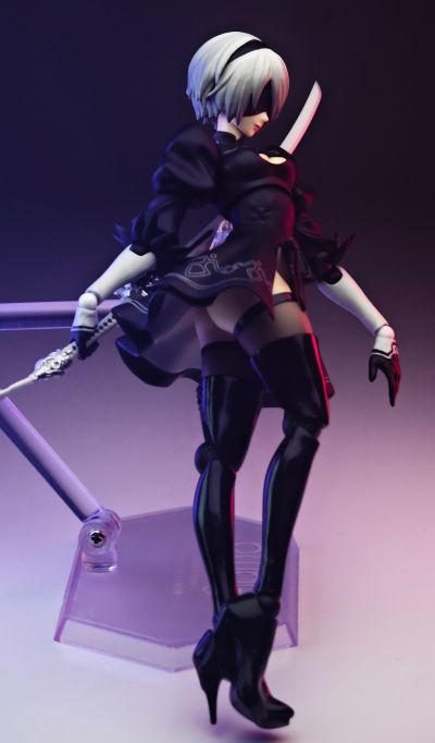 figma#643 尼尔：自动人形（动画版） 2B（寄叶二号B型）