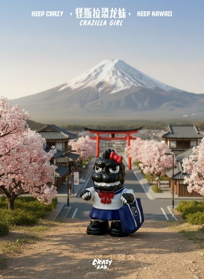 迷你哥斯拉 恐龙妹