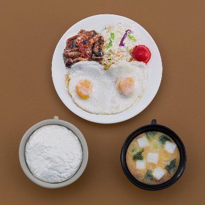 figma#675a 孤独的美食家 井之头五郎 松重丰 更新版 怀旧定食店套组