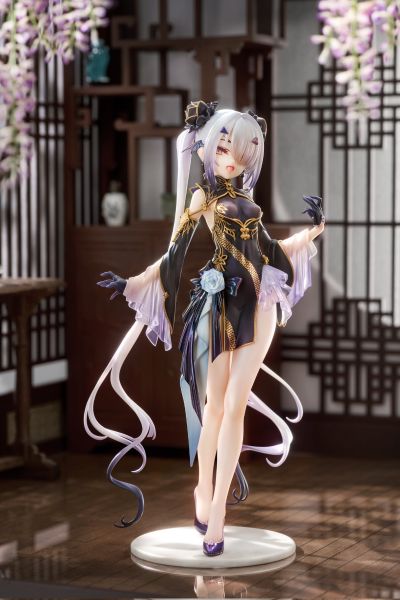 命运-冠位指定 妖精骑士兰斯洛特 旗袍 黑&白
