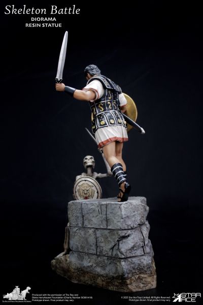 骷髅兵战斗底座场景