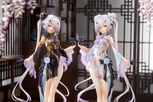 命运-冠位指定 妖精骑士兰斯洛特 旗袍 黑&白