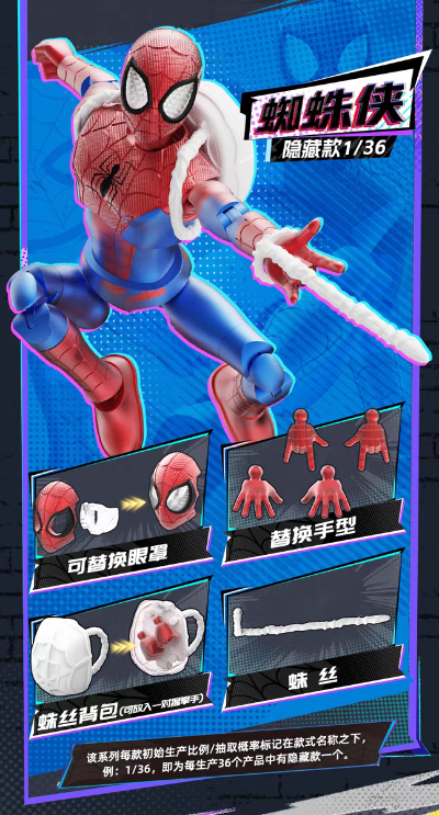 漫威蜘蛛侠 群星版 第5弹 蛛网纪元