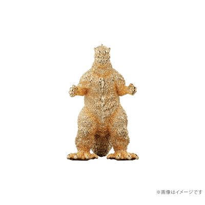 哥斯拉（1954）迷你人偶黄金模型（18K黄金）