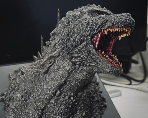 一番赏 哥斯拉 怪兽乱舞 -暴乱之物- A赏 哥斯拉(2023) 怪兽咆哮胸像