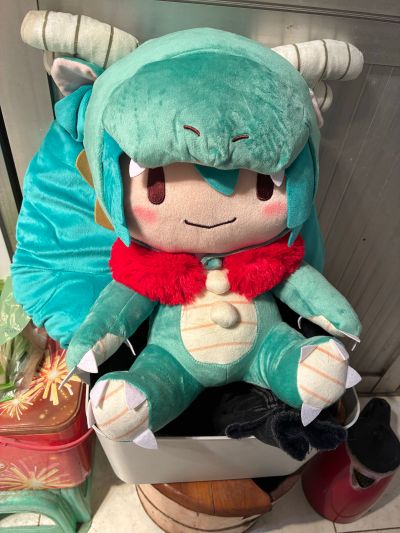 初音未来 龙年2024 Fuwa Petit可爱软绵绵玩偶 LL尺寸