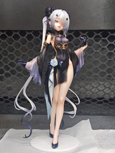 命运-冠位指定 妖精骑士兰斯洛特 旗袍 黑&白