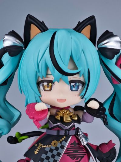 粘土人#2759 初音未来 黑招财未来