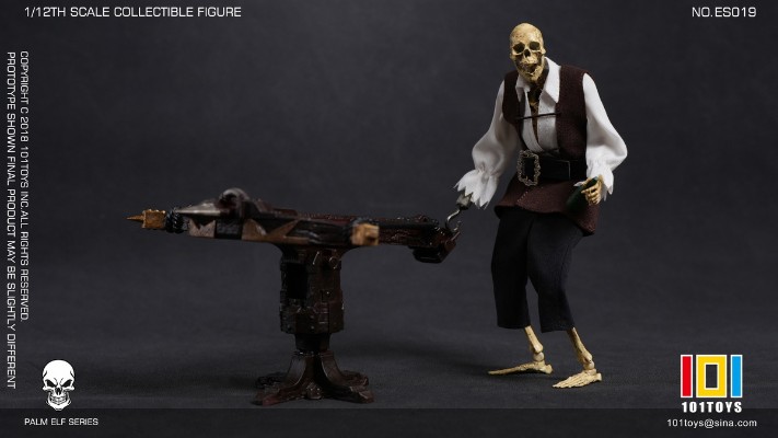 ES019 掌上精灵系列 骷髅海盗水手