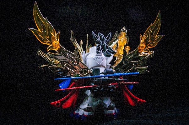 BB戦士 三国伝 动画版 046 真 翔烈帝 龍装 刘备高达・天玉鎧 蒼龍