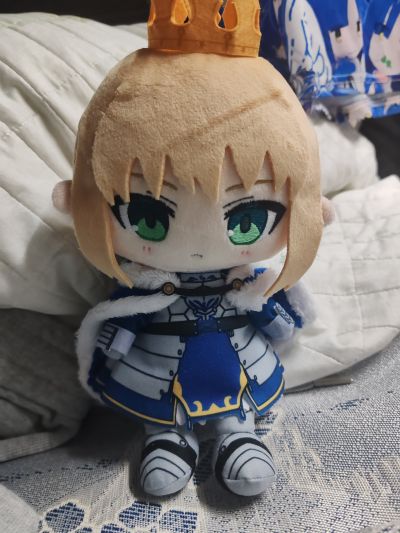 命运-冠位指定 Chocopuni 毛绒玩偶 剑士-阿尔托莉雅·潘德拉贡/剑士-尼禄・克劳狄乌斯/枪兵-玉藻前/复仇者-贞德 [Alter]