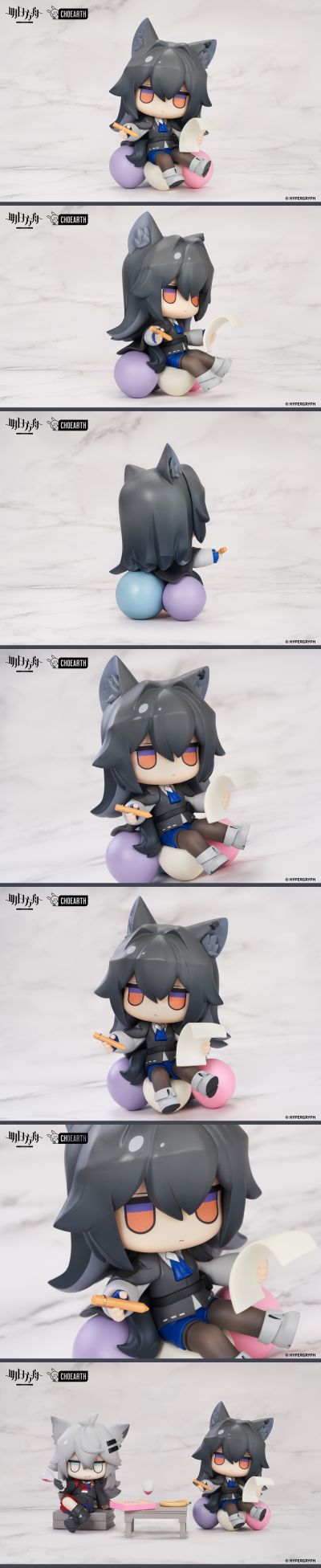 来次聚会Q版系列 明日方舟 缄默德克萨斯