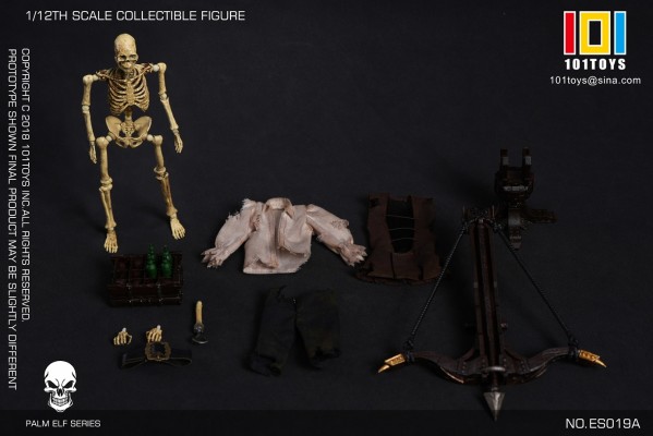 ES019A 掌上精灵系列 骷髅海盗水手(做旧版）