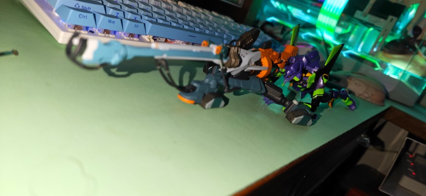 布鲁可超动积木人-传奇版-新世纪福音战士零号机(改)