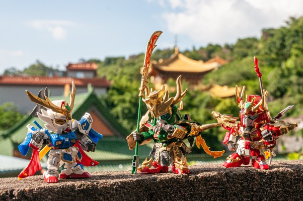 BB戦士 三国伝 动画版 018 真 龍装 劉備(りゅうそう りゅうび) 高达