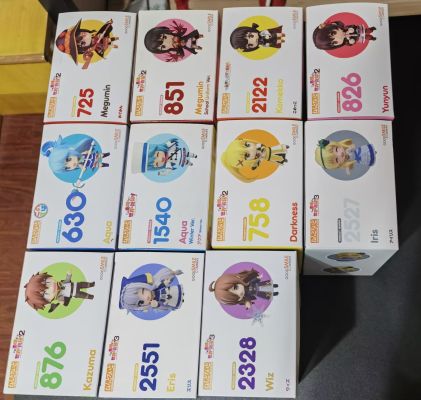 粘土人#851 为美好的世界献上祝福！2 惠惠&豆助 校服版