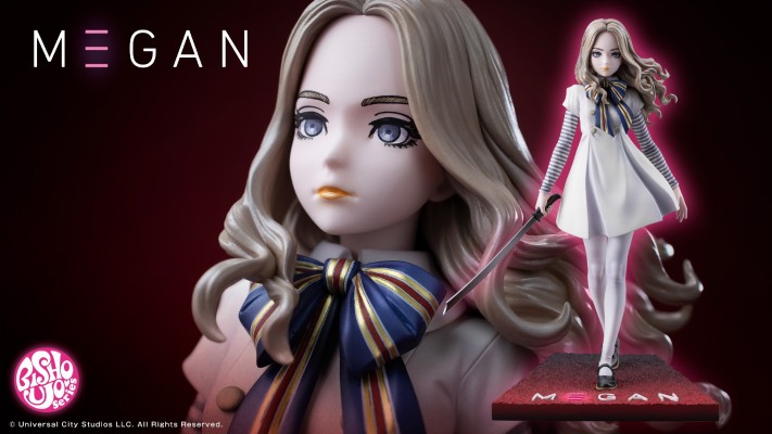 美少女雕像 恐怖美少女 梅根