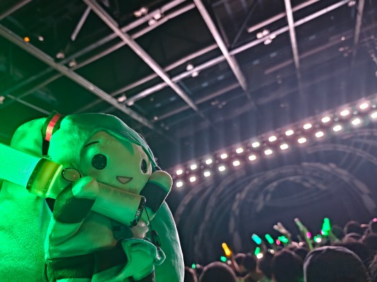 初音未来 挂耳毛绒