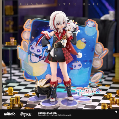 RISE UP+系列 崩坏：星穹铁道 小不点猫猫系列手办 托帕 与 账账