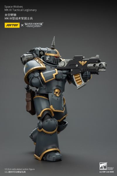 战锤:荷鲁斯之乱 太空野狼 MK III型战术军团士兵