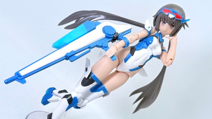 机甲少女 短剑 泳装 蓝色冲击配色